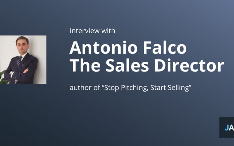 Antonio Falco Interview – ‘The Sales Director’ talks Lead Qualification